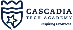 Cascadia Tech Academy inspiring greatness logo
