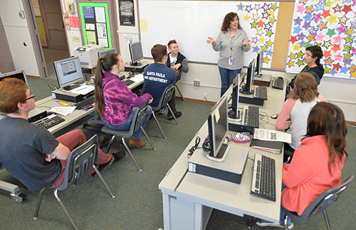 Classroom at Lieser Campus 
